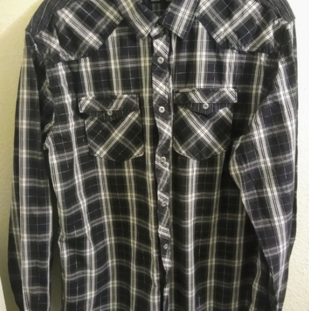 7 Large Marc Ecko Dress Shirts